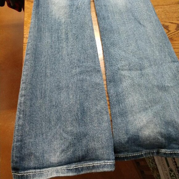 Women's Grace Easy Fit Jeans Floral Embroidery pockets Size 28-Embellished - Picture 6 of 13